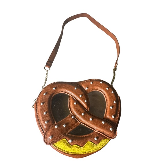 Handbags - Pretzel Purse Crossbody Bag